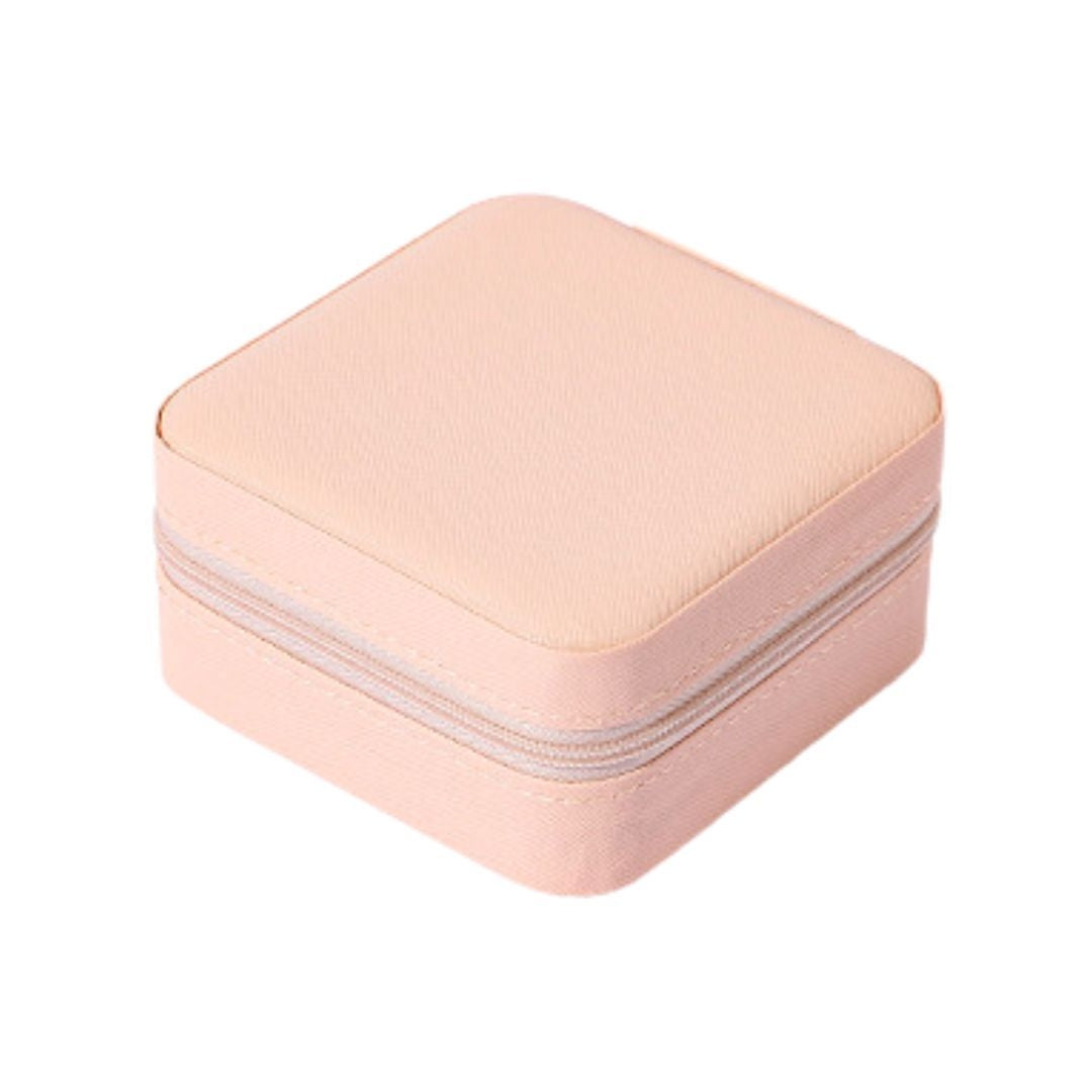 インテリア雑貨 その他 | コンパクトジュエリーケース | ファスナー式収納ボックス（全6カラー）