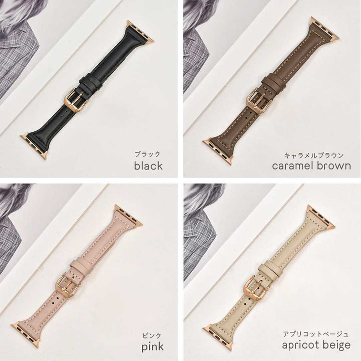 雑貨 その他 | アップルウォッチ用PUレザーバンド 全4色 男女兼用