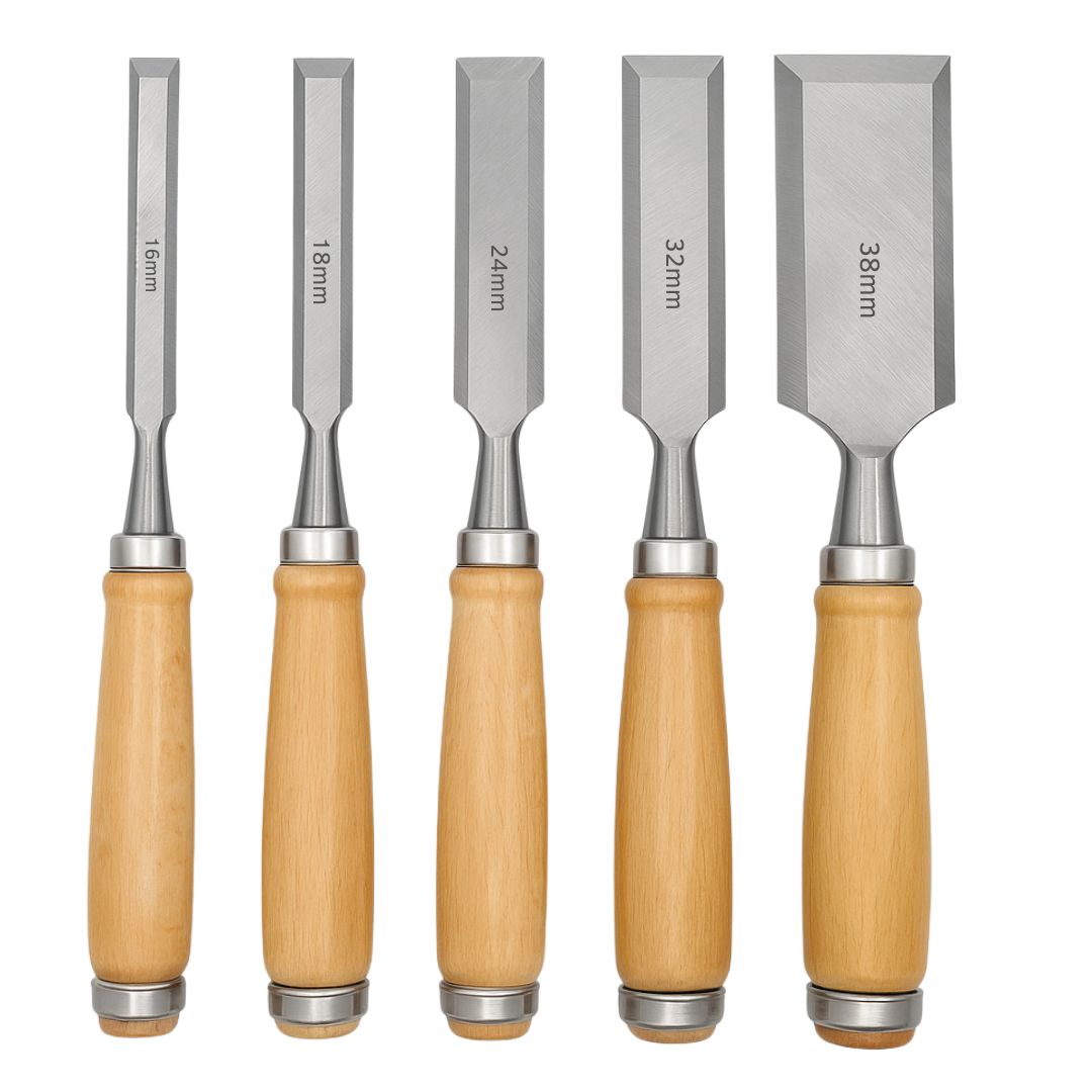 アウトドア用品 その他 | 大工用たたきノミ5本セット - 木材加工工具