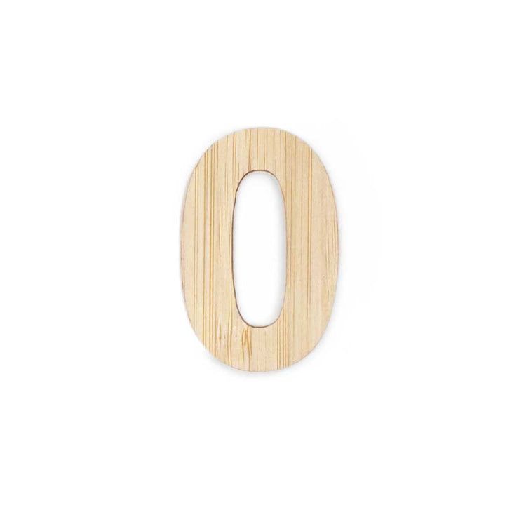 インテリア雑貨 その他 | 竹製ゴシック部屋番号プレート 屋外対応10種類選択可能