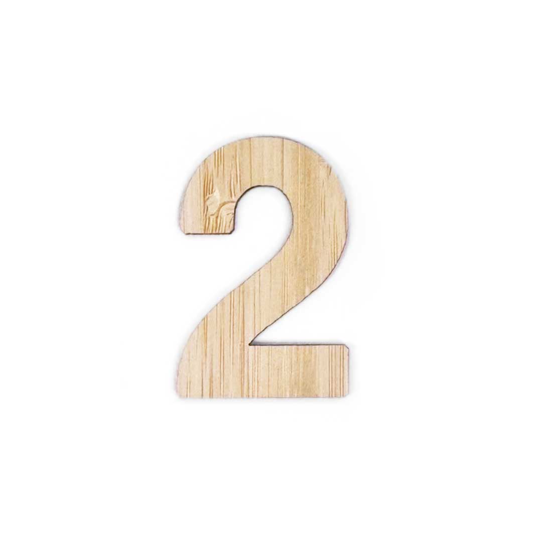 インテリア雑貨 その他 | 竹製ゴシック部屋番号プレート 屋外対応10種類選択可能