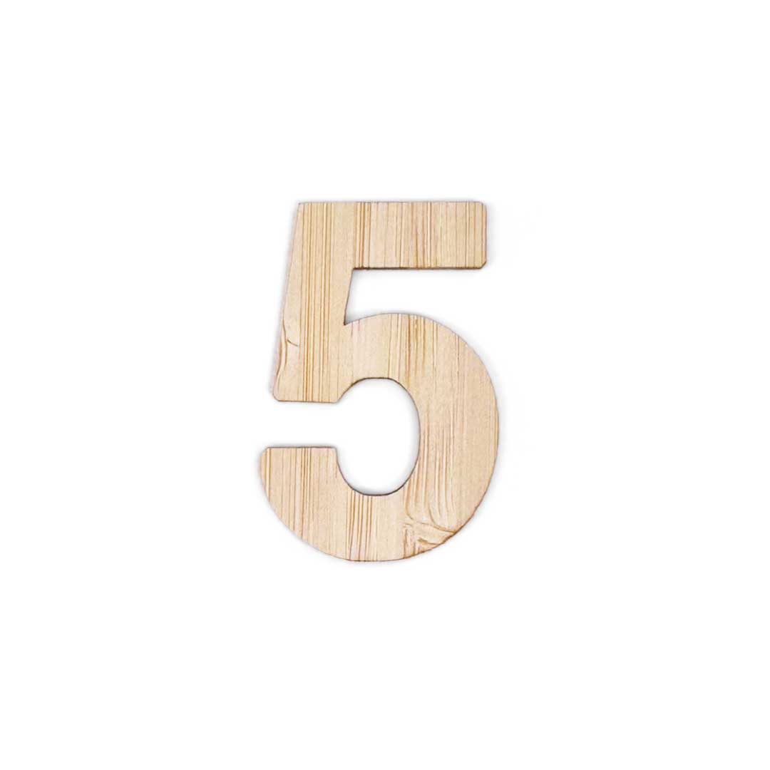 インテリア雑貨 その他 | 竹製ゴシック部屋番号プレート 屋外対応10種類選択可能