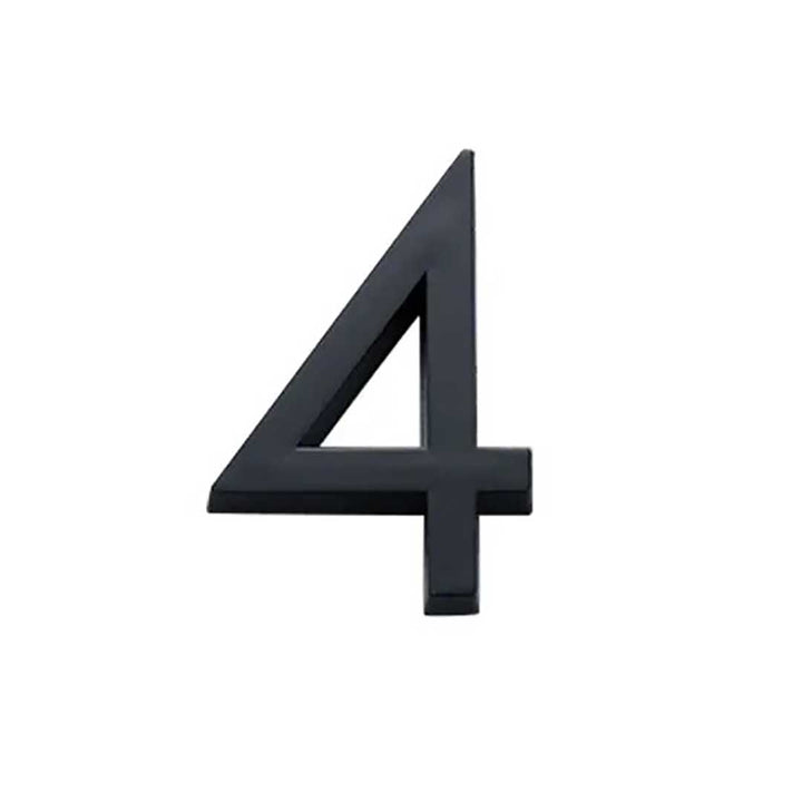 インテリア雑貨 その他 | ゴシック数字部屋番号プレート ブラック立体デザイン