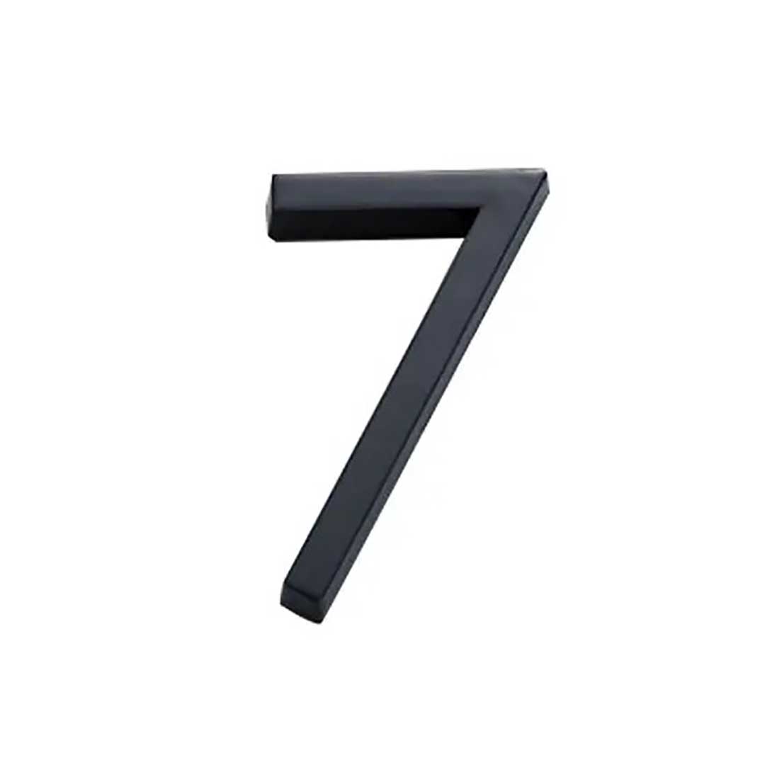 インテリア雑貨 その他 | ゴシック数字部屋番号プレート ブラック立体デザイン