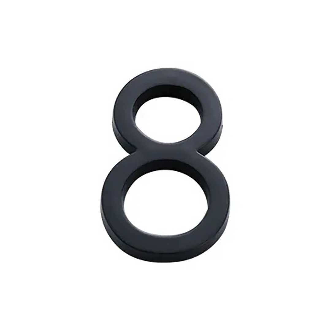 インテリア雑貨 その他 | ゴシック数字部屋番号プレート ブラック立体デザイン