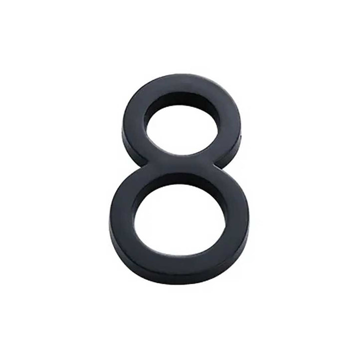 インテリア雑貨 その他 | ゴシック数字部屋番号プレート ブラック立体デザイン