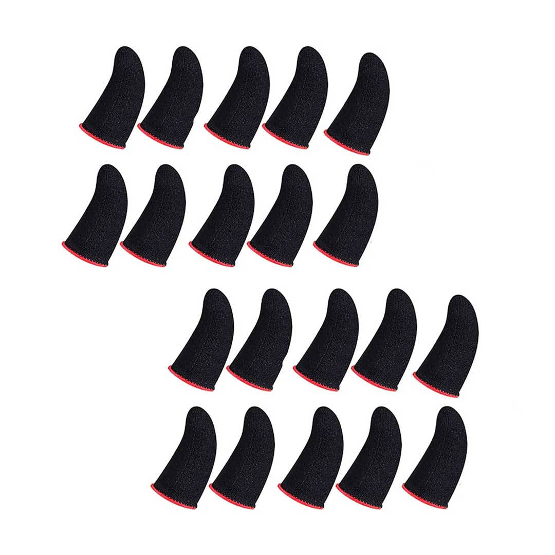 雑貨 その他 | 高感度カーボンファイバー指サック20個セット【FPS/TPS/音ゲー対応】