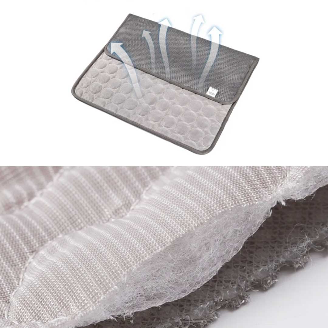 ペットグッズ | 接触冷感ペット用クールマット Mサイズ【犬猫兼用・洗える】