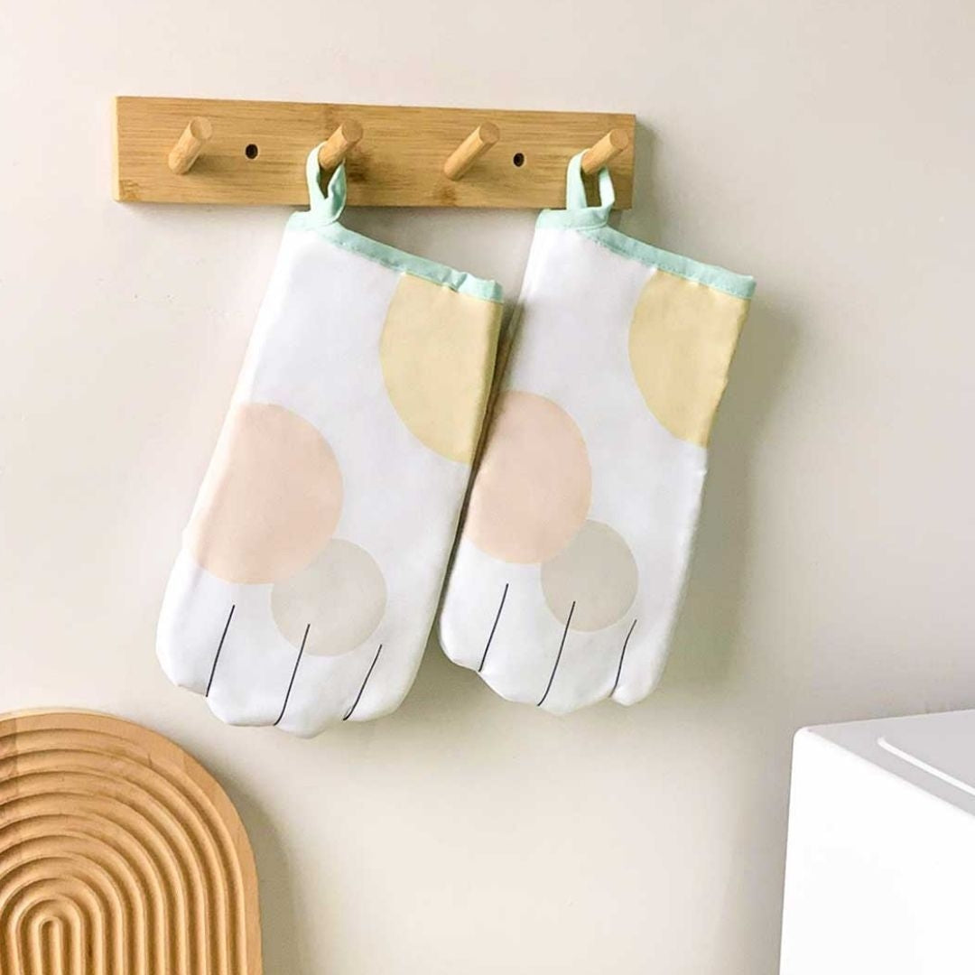 雑貨 その他 | 猫柄キッチンミトン：オーブン・電子レンジ対応