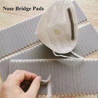 マスク | グレー快適フィットマスクノーズパッド100本セット