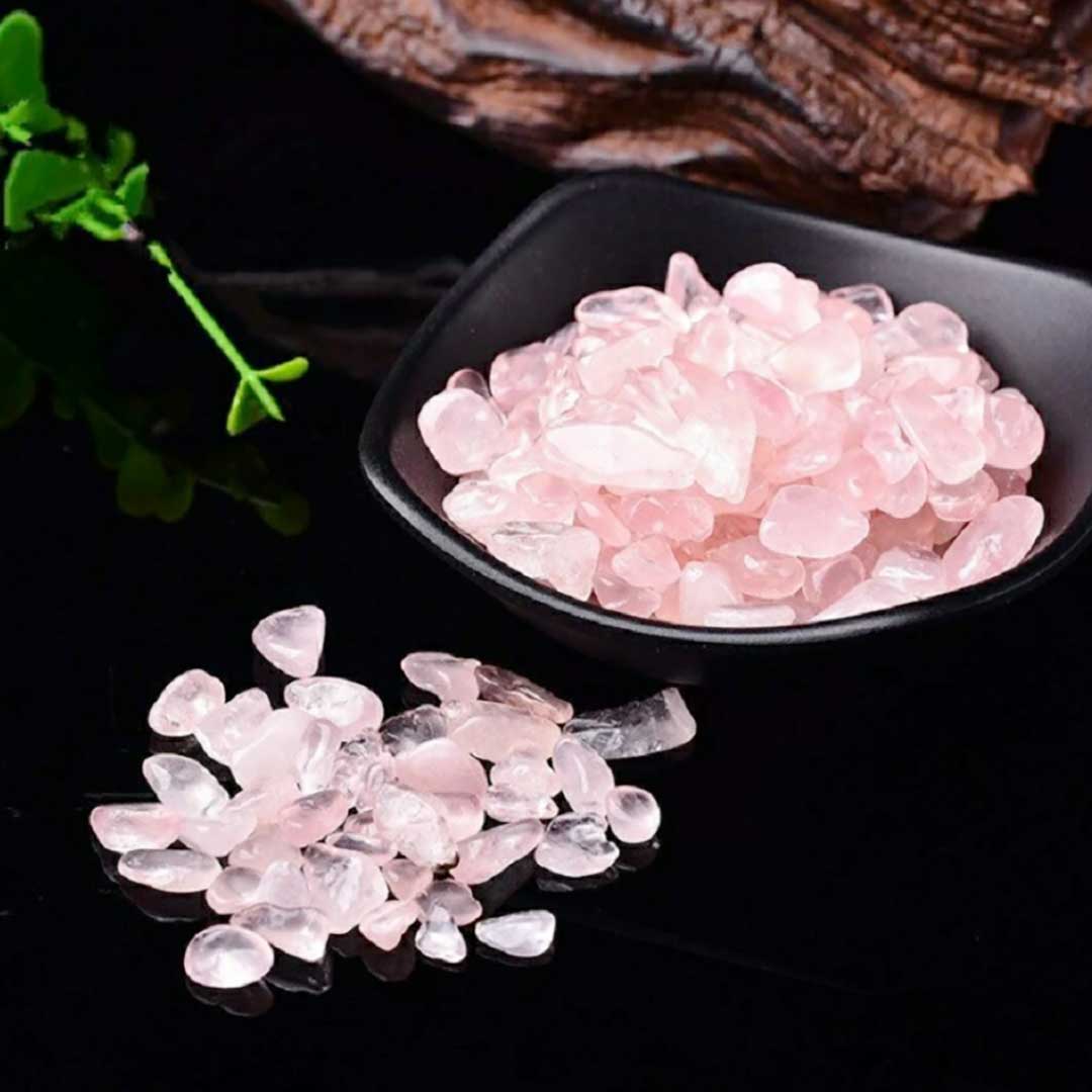 金運 開運 グッズ | ローズクォーツさざれ石 開運恋愛運オルゴナイト素材