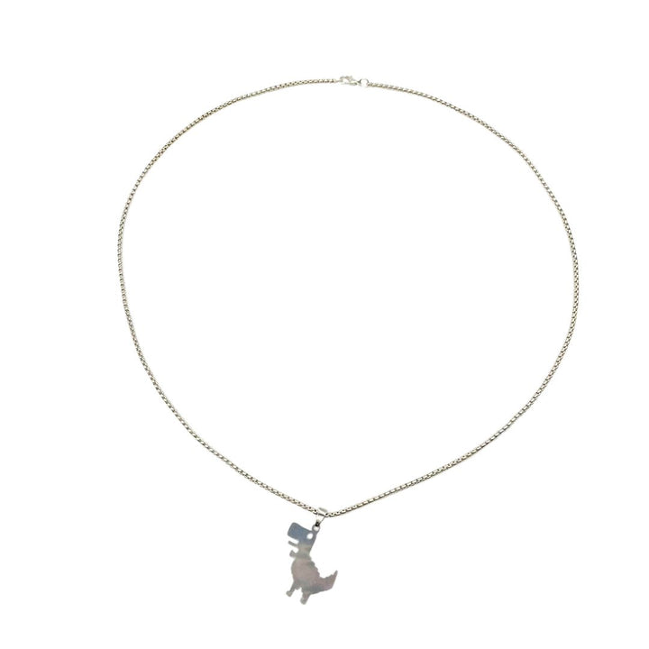 ネックレス | ティラノサウルス シルバーネックレス 男女兼用