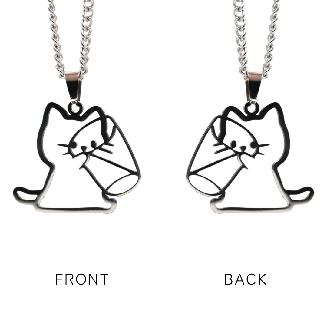 ネックレス | 猫のネックレス ユニセックス HIPHOPジュエリー