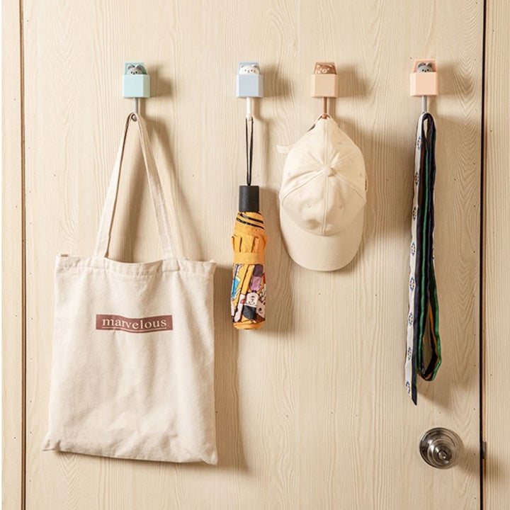 雑貨 その他 | かわいいアニマルウォールフック | 強力粘着・多用途収納