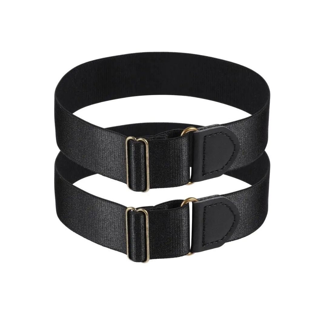 男性ファッション その他 | ブラックアームバンド2個セット サイズ調整可 メンズ・レディース兼用