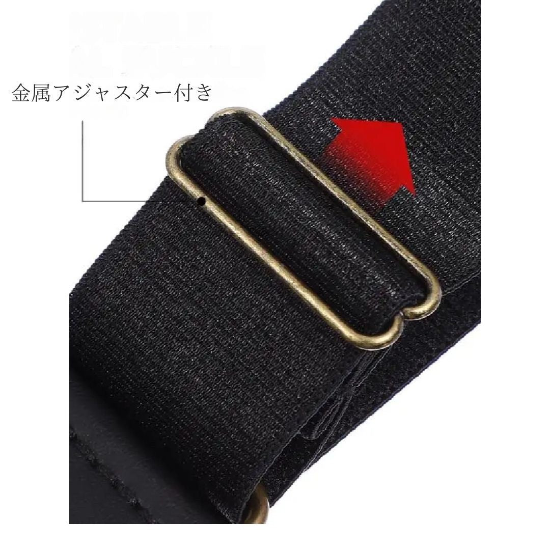 男性ファッション その他 | ブラックアームバンド2個セット サイズ調整可 メンズ・レディース兼用