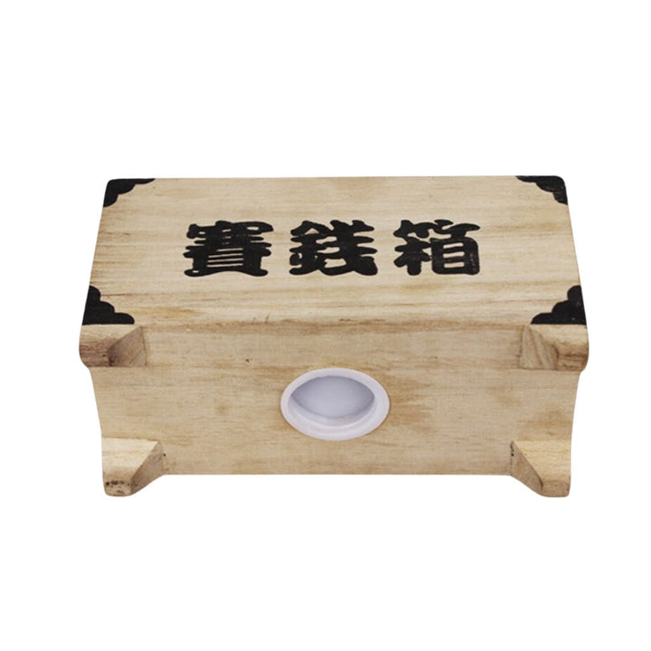 風水 インテリア | 木製貯金箱 インテリア飾り ビンテージ風