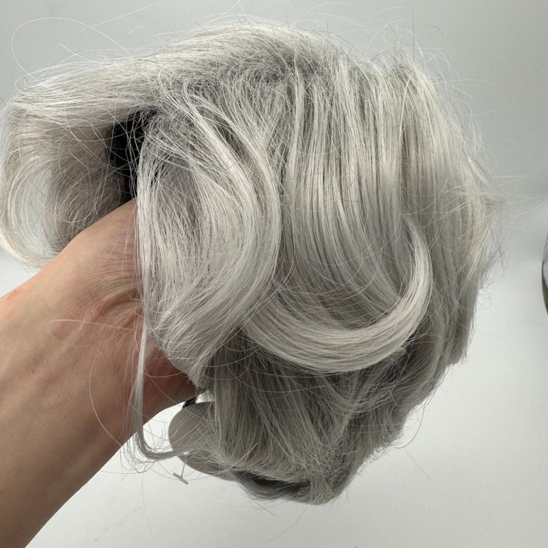 男性ファッション その他 | メンズ ナチュラルビジネスウィッグ - ロマンスグレー、フォーマル対応