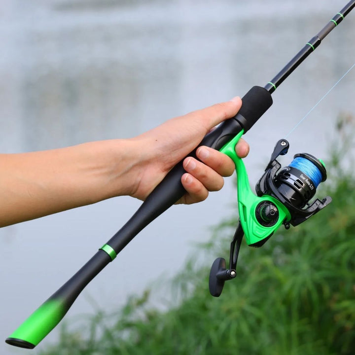 釣り 道具 | 玄武トラベルロッド ライトグリーン 2.1m スピニング・ベイト兼用