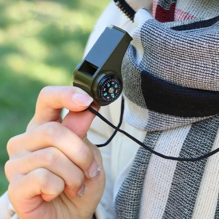 アウトドア用品 その他 | 熊よけ多機能ホイッスル：方位磁石・温度計付き、軽量でオールシーズン対応