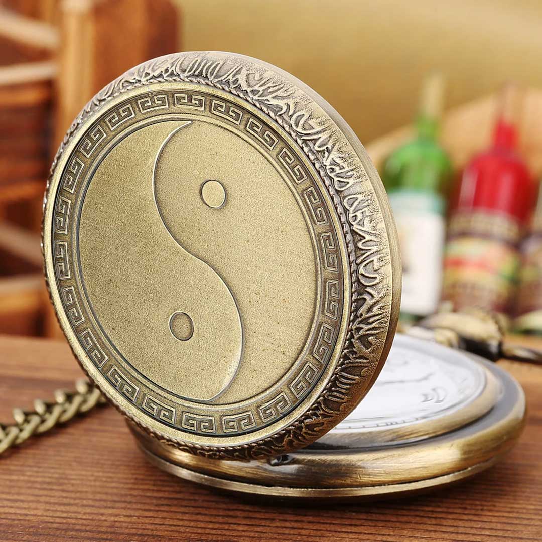 腕時計 | ヴィンテージ懐中時計 ブロンズ チェーン付き