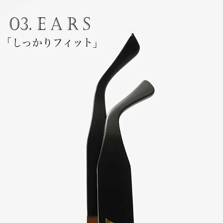 サングラス | ジャガーブラック ゴールデンストライプ サングラス UVカット