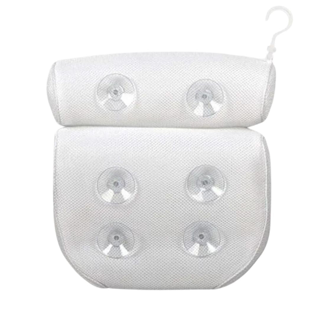 雑貨 その他 | 吸盤付きメッシュバスピロー：リラックス入浴用