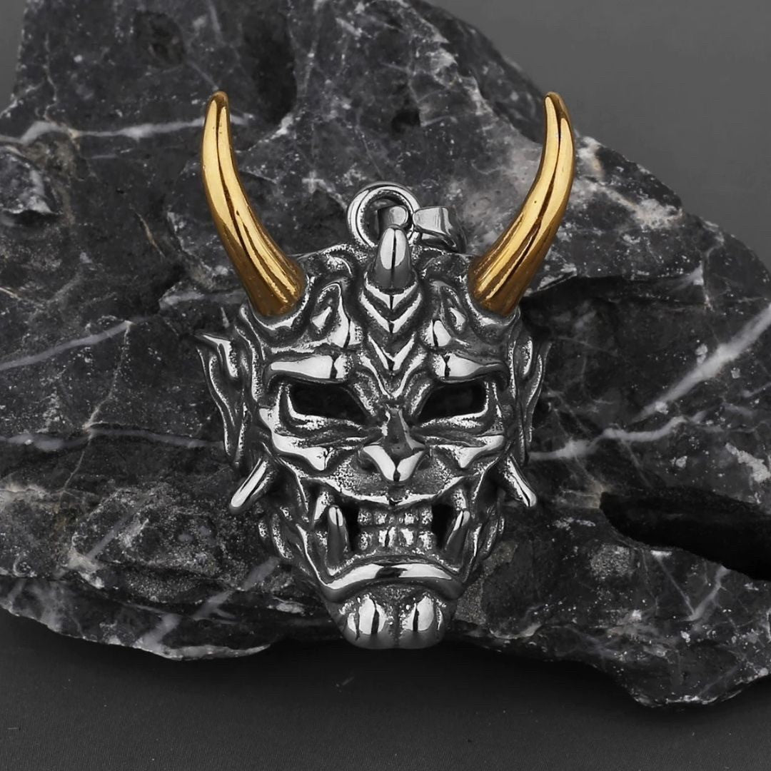 ネックレス | 黄金の角ネックレス - 開運厄除けアクセサリー【ユニセックス】