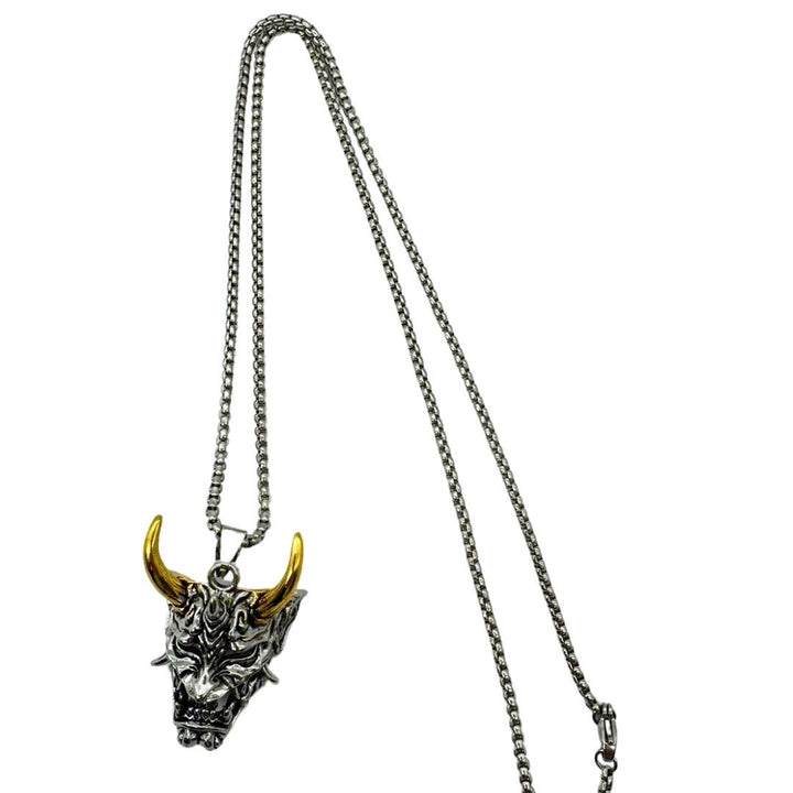 ネックレス | 黄金の角ネックレス - 開運厄除けアクセサリー【ユニセックス】