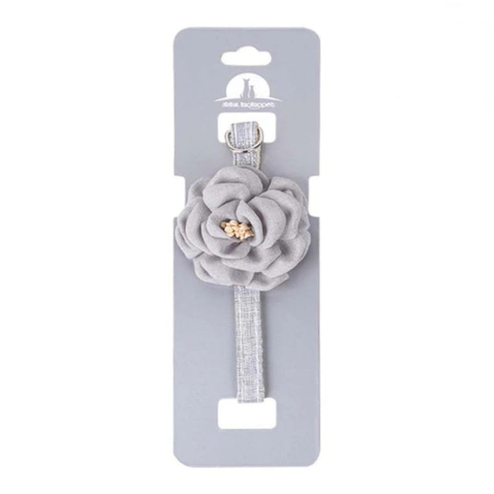 ペットグッズ | フラワープリンセス猫用首輪 - 調節可能・3カラー