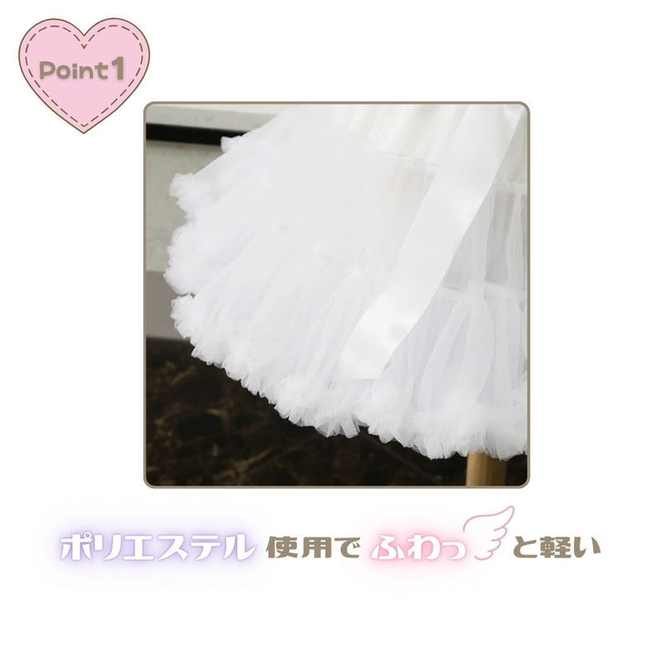 コスプレ その他 | ホワイトロリータパニエ コスプレ衣装 大人・キッズサイズ