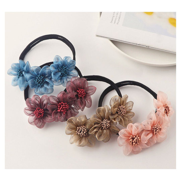 ヘアアクセサリー | シニヨンフラワー ヘアアクセサリー 5カラー