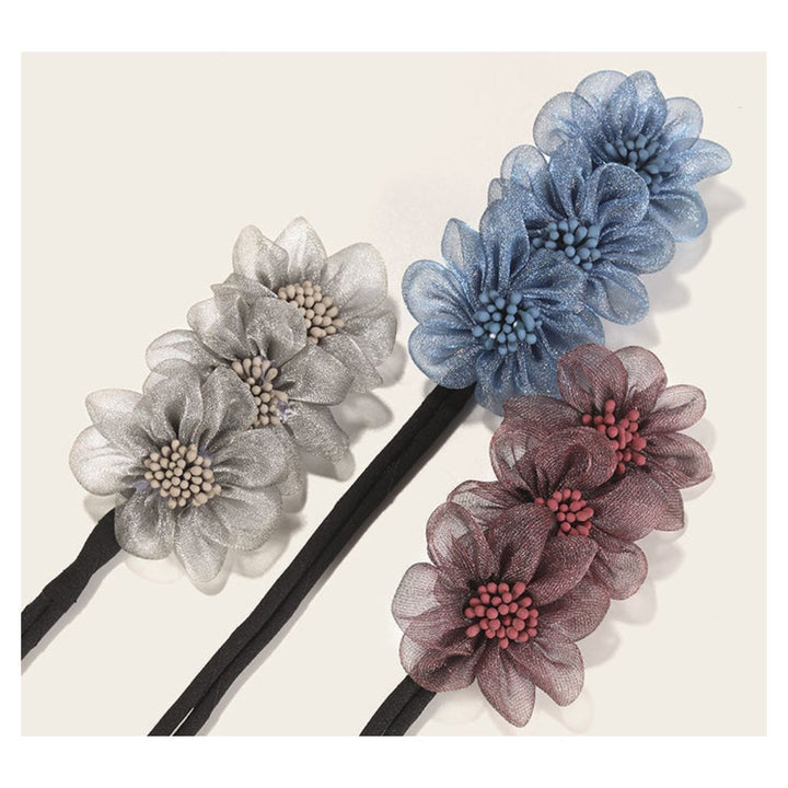 ヘアアクセサリー | シニヨンフラワー ヘアアクセサリー 5カラー