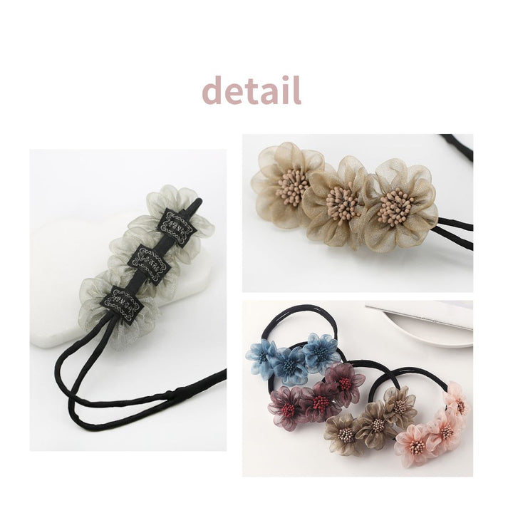 ヘアアクセサリー | シニヨンフラワー ヘアアクセサリー 5カラー