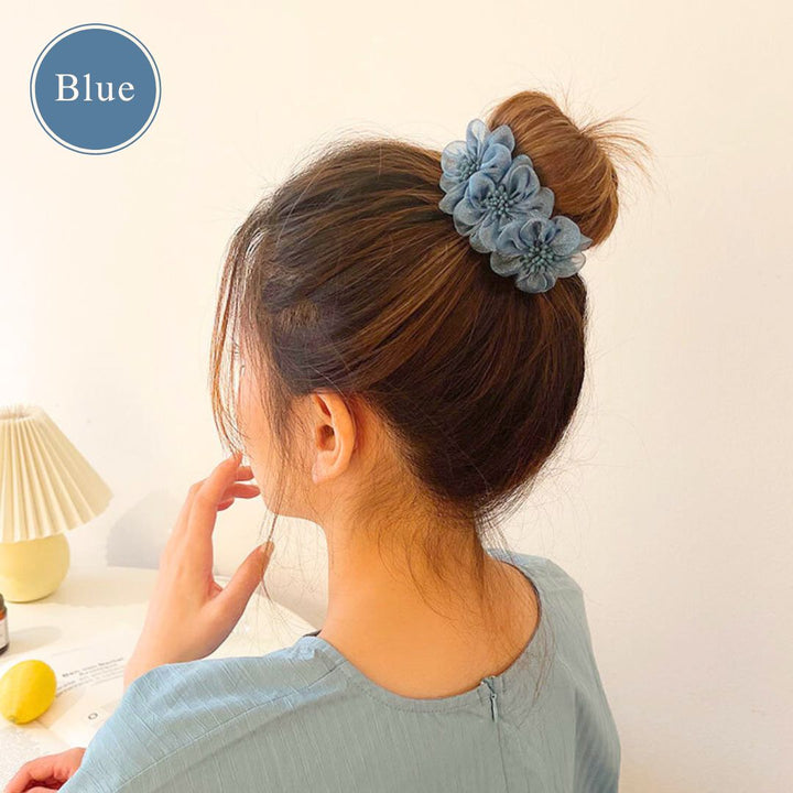 ヘアアクセサリー | シニヨンフラワー ヘアアクセサリー 5カラー