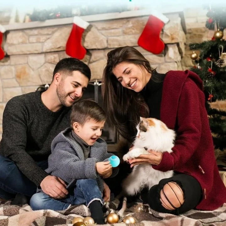 ペットグッズ | 360°自動回転ボール 猫・犬用おもちゃ USB充電式