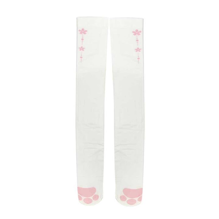 コスプレ小物 | 肉球デザイン ニーハイソックス - おしゃれで可愛い女の子向け