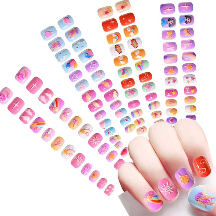 コスメティック | プリンセス＆フェアリーネイルチップ 子供用 24個入り