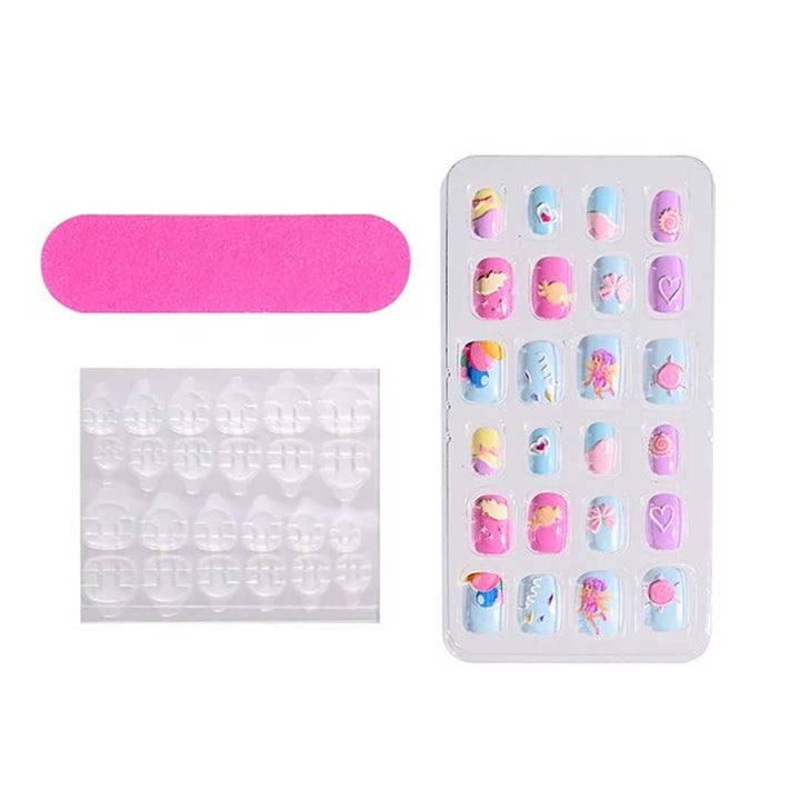 コスメティック | プリンセス＆フェアリーネイルチップ 子供用 24個入り