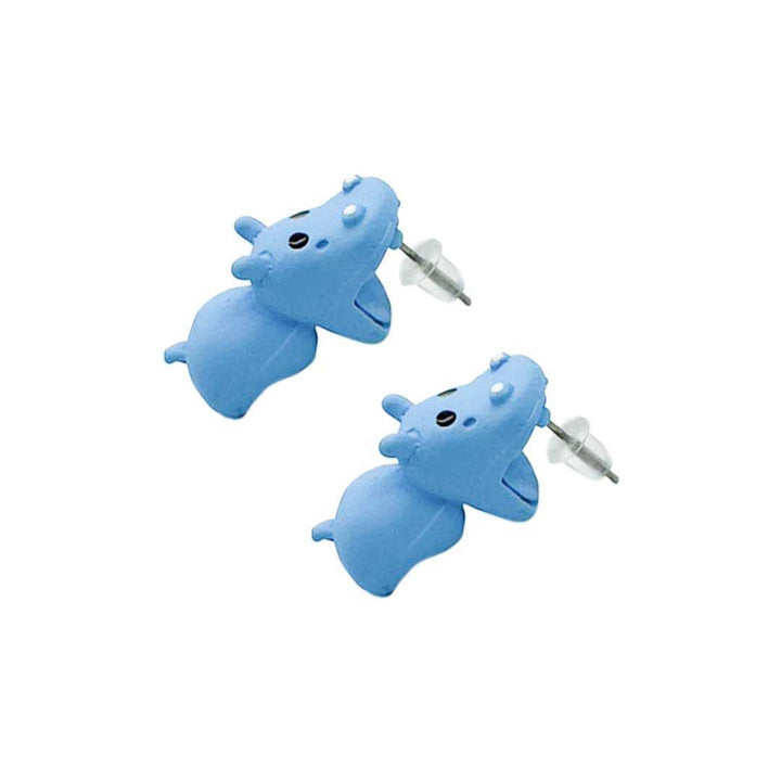 ピアス イヤーカフ | 恐竜・犬・サメ立体ピアス 2個セット