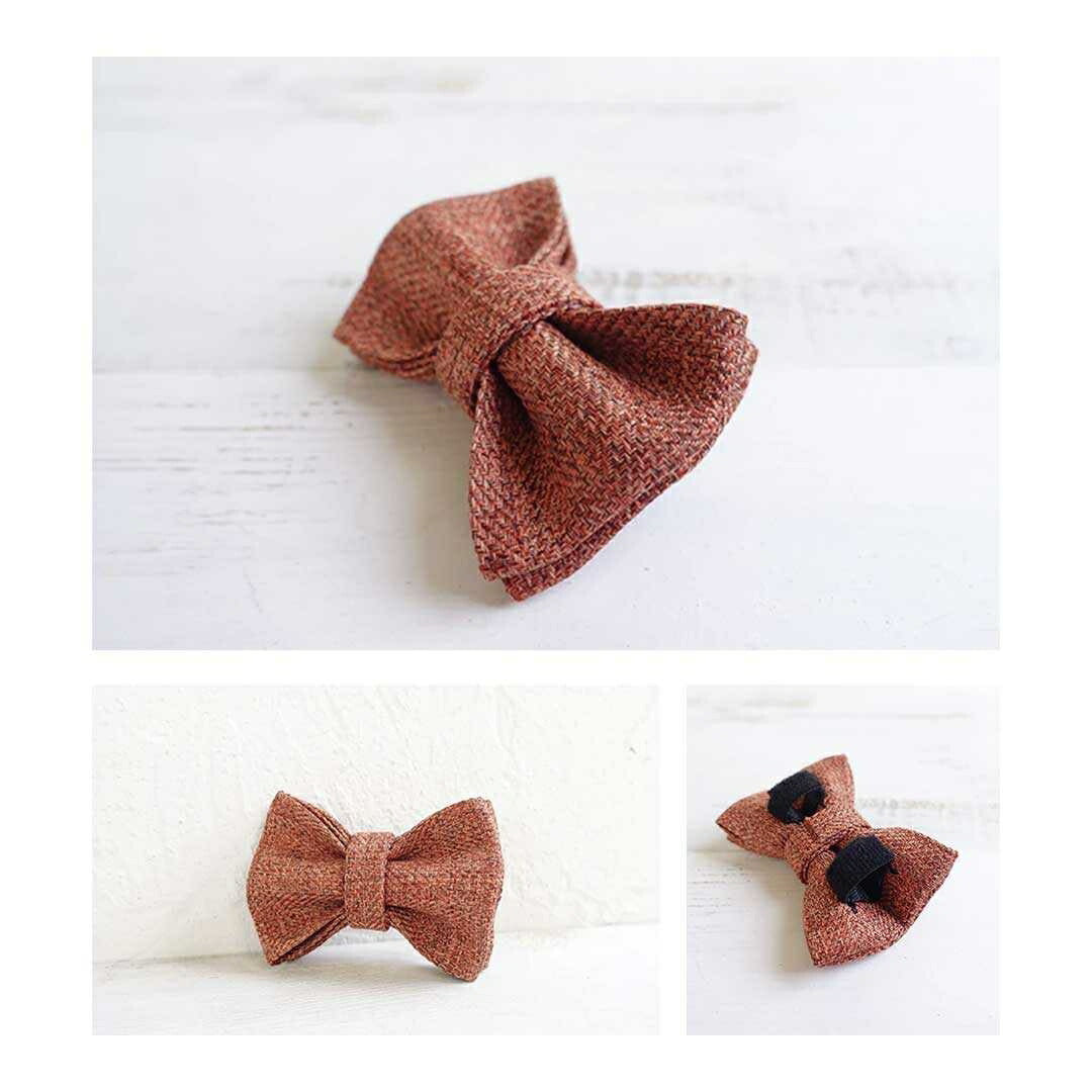 ペットグッズ | おしゃれな蝶ネクタイ付き首輪 - 鈴付き、調節可能、小型犬・猫用