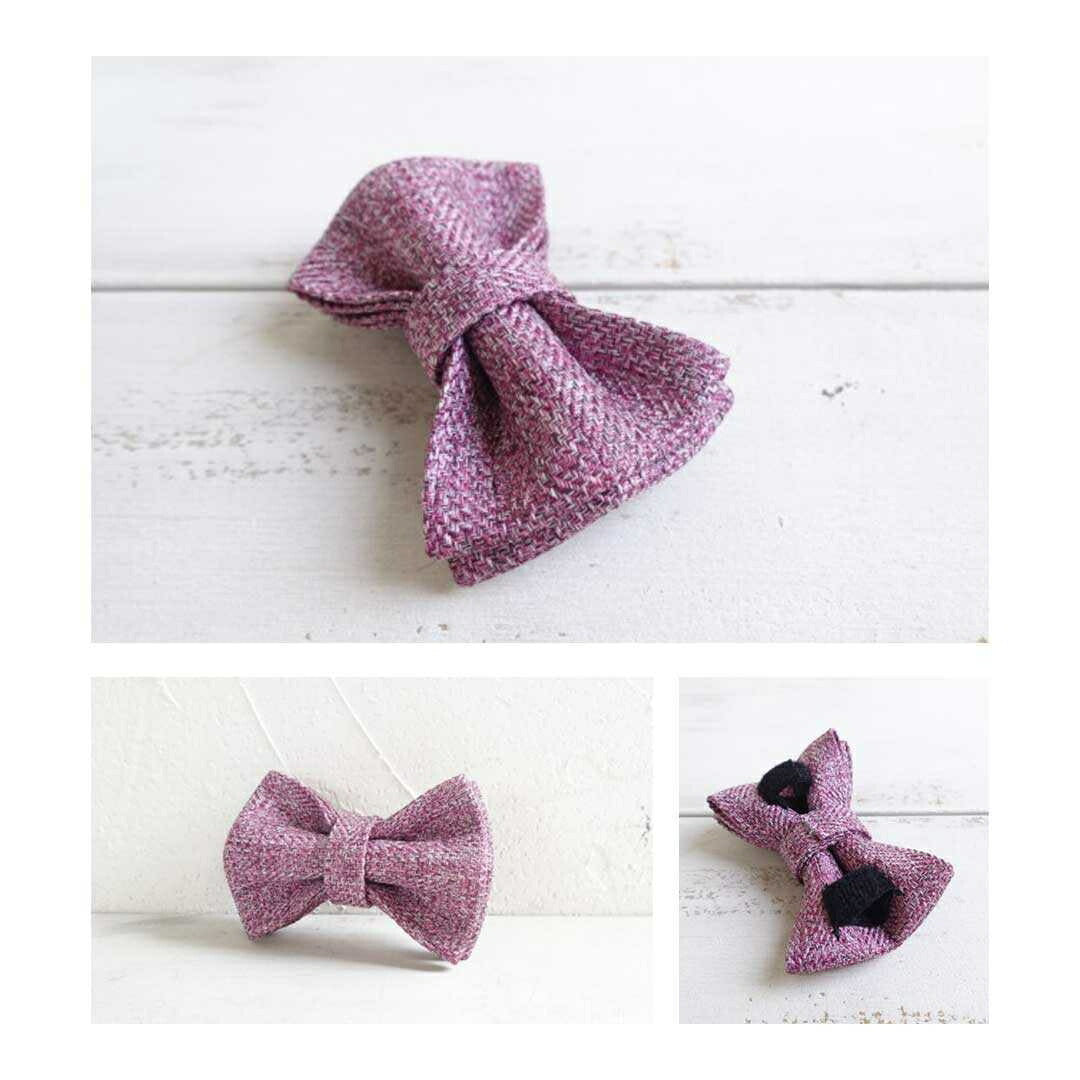 ペットグッズ | おしゃれな蝶ネクタイ付き首輪 - 鈴付き、調節可能、小型犬・猫用