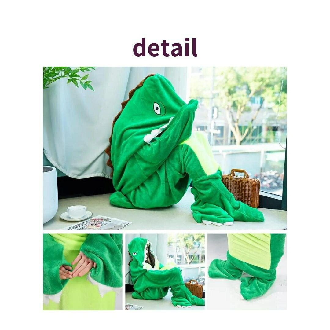 コスプレ その他 | 恐竜デザイン着る毛布 | 防寒・ハロウィン用パジャマ