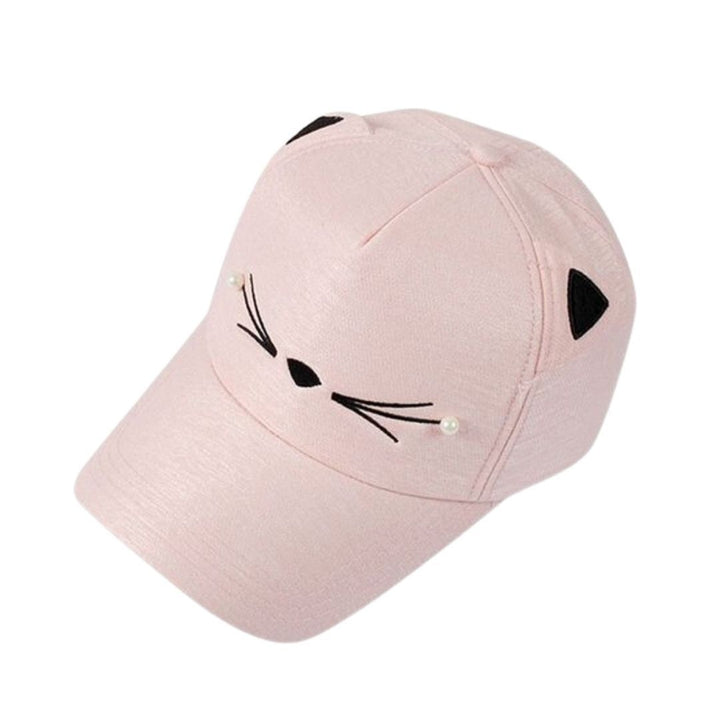 キャップ | 猫耳キャップ コットン 子供用 全5色 - 親子ペアリンクコーデ向け