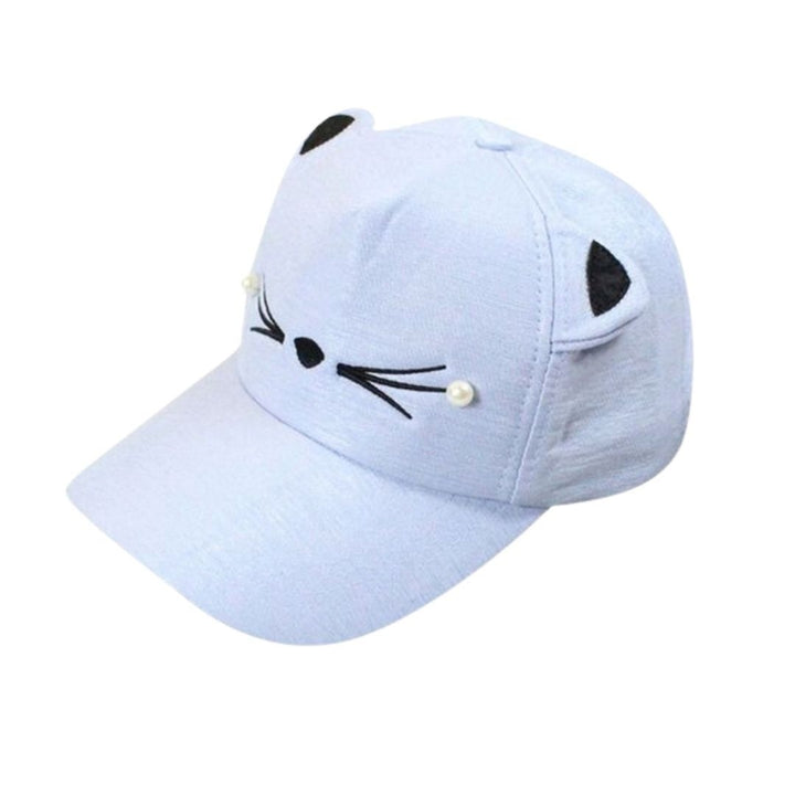 キャップ | 猫耳キャップ コットン 子供用 全5色 - 親子ペアリンクコーデ向け