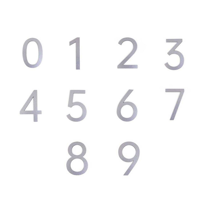 インテリア雑貨 その他 | ゴシック数字の部屋番号プレート ーVer2ー （選べる3カラー）
