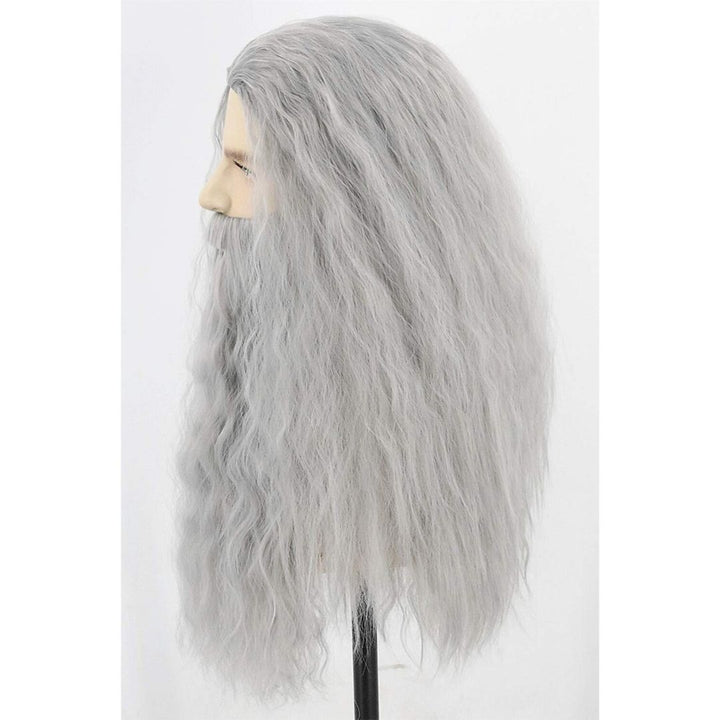 コスプレ小物 | ドワーフ風メンズウィッグ コスプレ用ふさふさヒゲ一体型