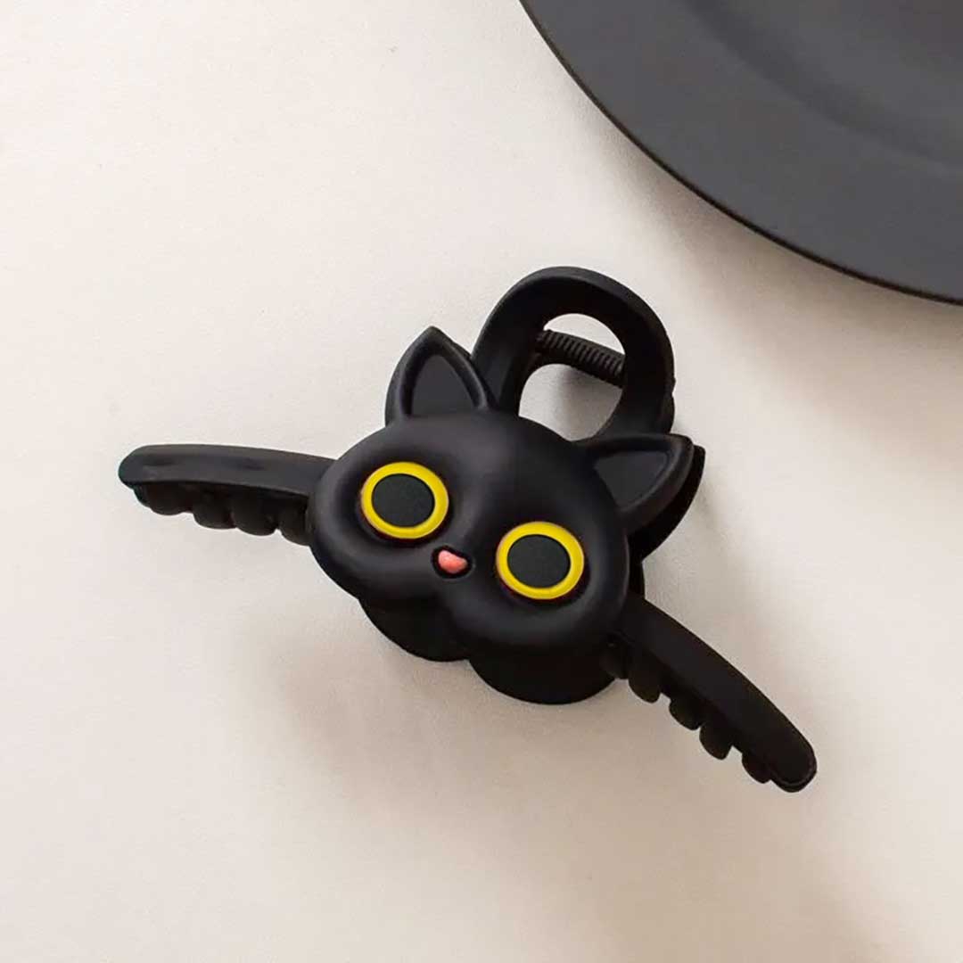 小物 その他 | 白猫・黒猫ヘアクリップ 髪留めアクセサリー