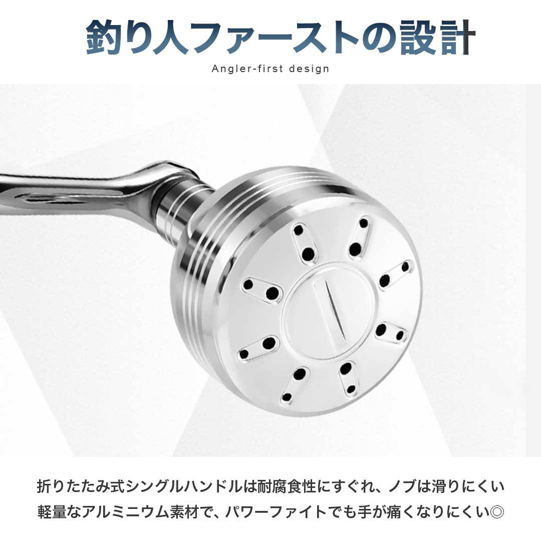 釣り 道具 | DHK 3000 ブラックハニーフルメタル スピニングリール 8kg耐荷重