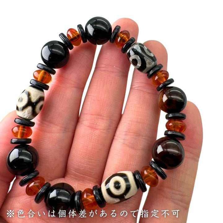 風水 アクセサリー | 瑠璃天珠ブレスレット パワーストーン 魔除けお守り